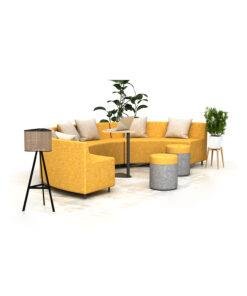 Concave 2P Semi Circle Lounge Seating
