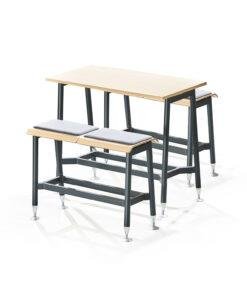 Float High Table and Bench