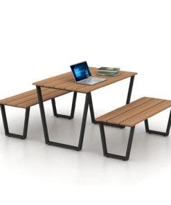 Loop High Table and Bench