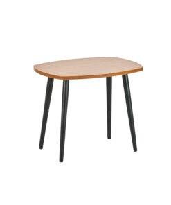 Rec Walnut Engineered Wood Side Table