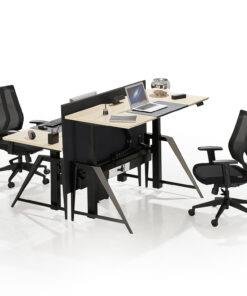 Stealth Height Adjustable Workstation