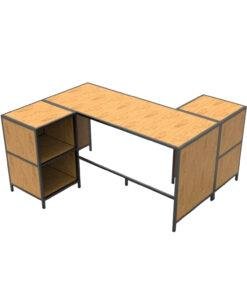 Tetris Table With Storage Unit