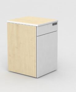 Drawers and Filing Pedestal with Single Lock