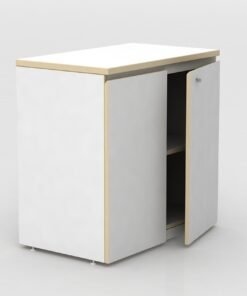 Low Height Storage with Openable Shutter