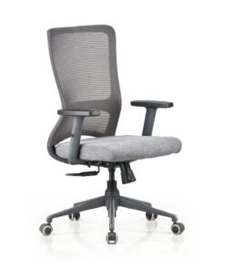 Comet Medium Back Office Mesh Chair Grey